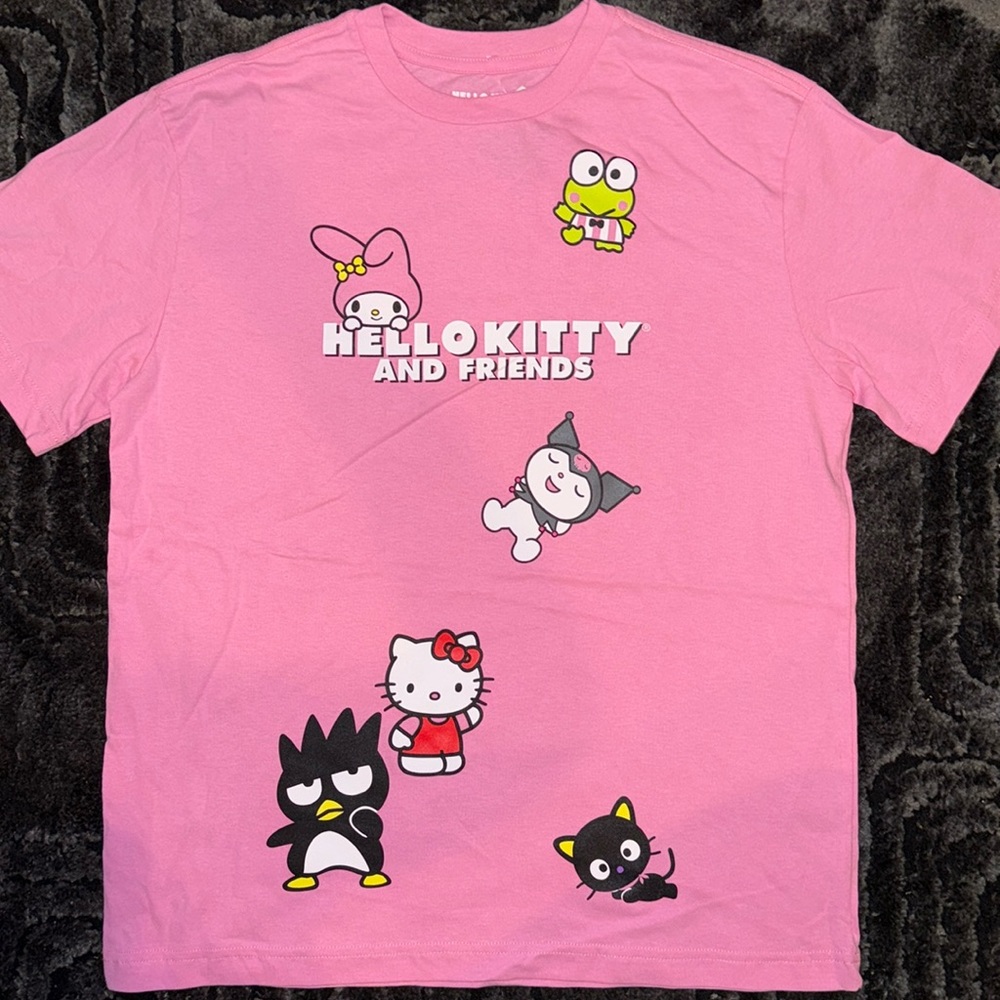 New Hello Kitty and friends graphic tee Tshirt kawaii small